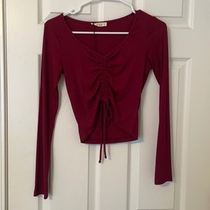 Cropped long sleeve